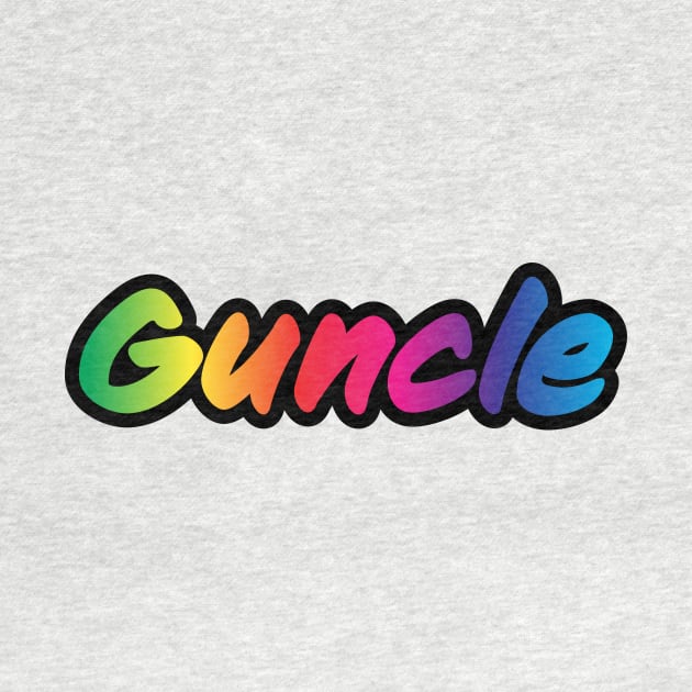 Gay Uncle T-Shirt | Guncle | Uncle Gift | Fun Uncle | Unisex - Men & Women's Tee | LGBT shirts by shauniejdesigns